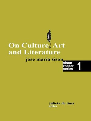 cover image of On Culture, Art and Literature